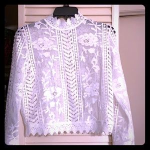 Lace/ Crochet blouse